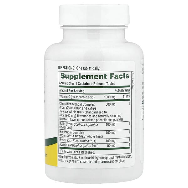 Alternative view of NaturesPlus, Super C Complex, Sustained Release , 60 Tablets