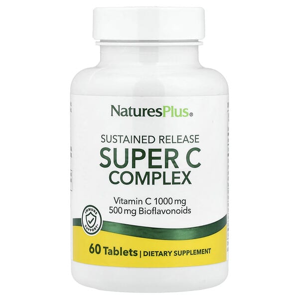 NaturesPlus, Super C Complex, Sustained Release , 60 Tablets