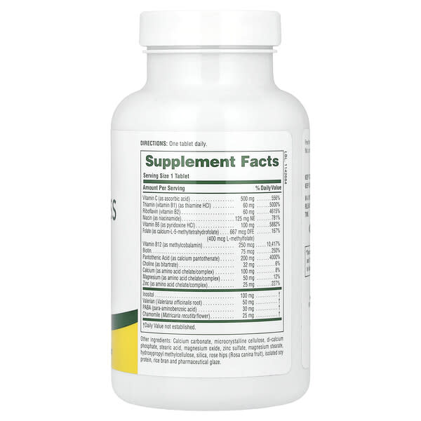 Alternative view of NaturesPlus, Sustained Release Mega-Stress, 90 Tablets