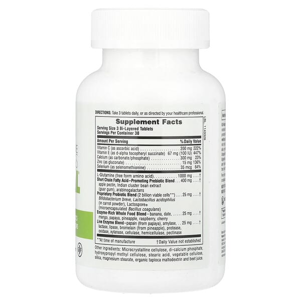 Alternative view of NaturesPlus, Total Digestive Wellness, GI Natural®, 90 Bi-Layered Tablets