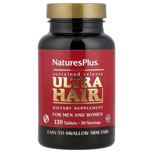 NaturesPlus, Ultra Hair®, For Men & Women, 120 Tablets