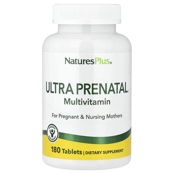 NaturesPlus, Ultra Prenatal Multivitamin, 180 Tablets