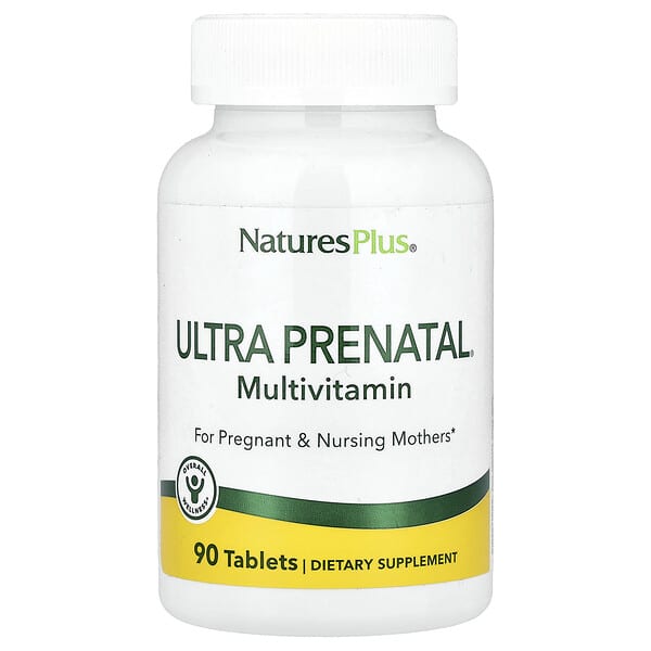 NaturesPlus, Ultra Prenatal® Multivitamin, 90 Tablets