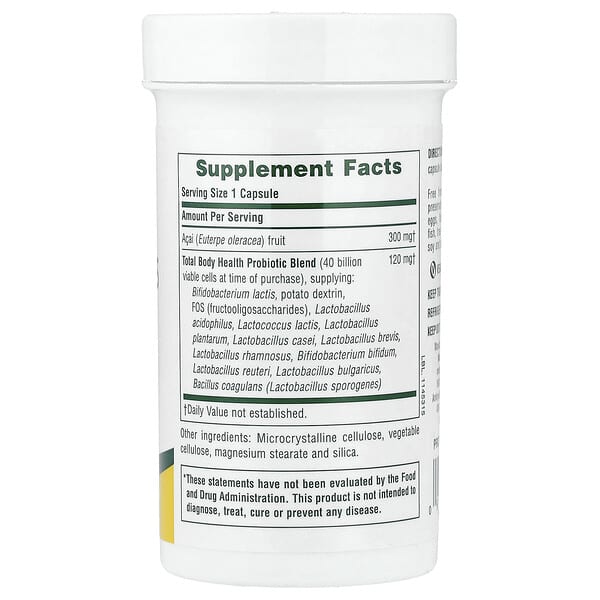 Alternative view of NaturesPlus, Ultra Probiotics, 30 Capsules