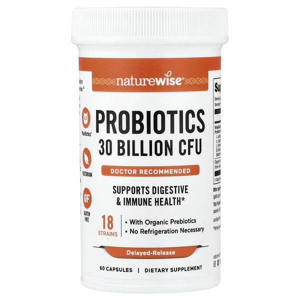 NatureWise, Probiotics, 60 Capsules