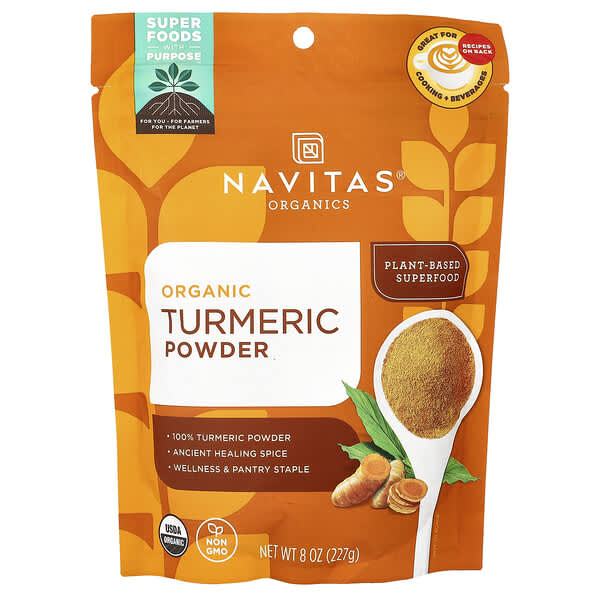 Navitas Organics, Organic Turmeric Powder, 8 oz (227 g)