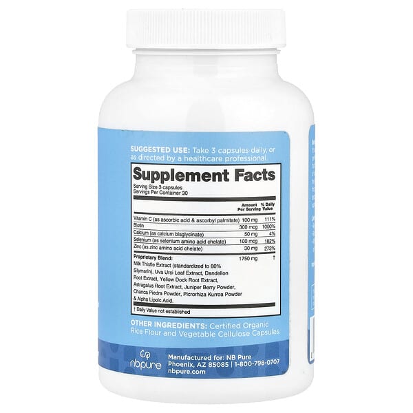 Alternative view of NB Pure, Liver Fend®, Cleanse, 90 Capsules