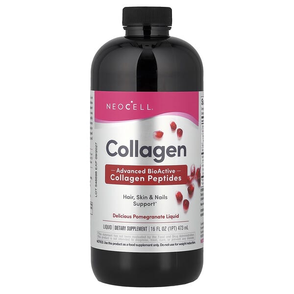 NeoCell, Collagen Liquid, Pomegranate, 16 fl oz (473 ml)