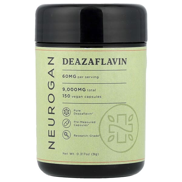 Neurogan Health, Deazaflavin, 150 Vegan Capsules