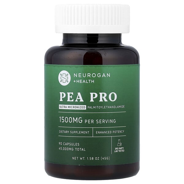 Neurogan Health, Pea Pro, 90 Capsules (500 mg per Capsule)