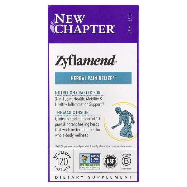 New Chapter, Zyflamend™, 120 Vegetarian Capsules
