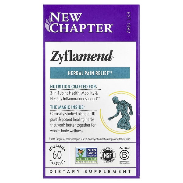 New Chapter, Zyflamend™, 60 Vegetarian Capsules