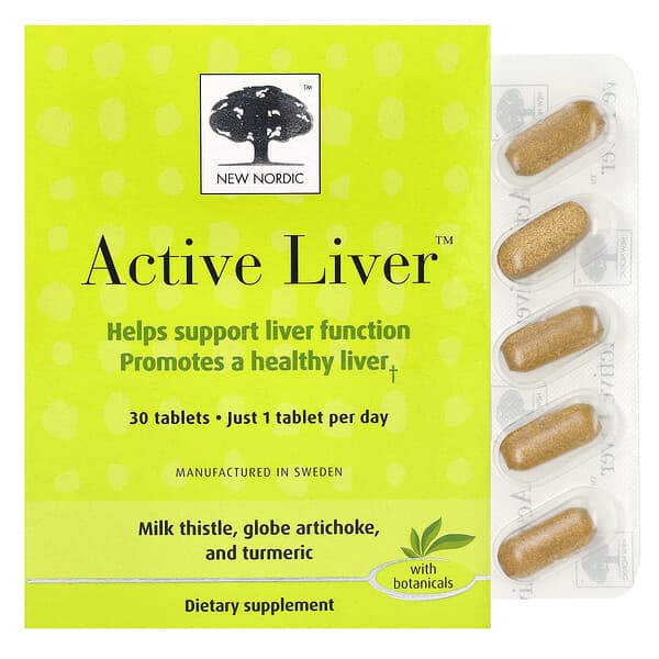 New Nordic, Active Liver™, 30 Tablets