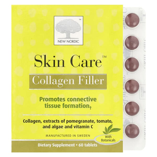 New Nordic, Skin Care™, Collagen Filler, 60 Tablets