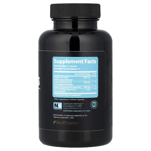 Alternative view of Nobi Nutrition, Sea Moss, 90 Capsules