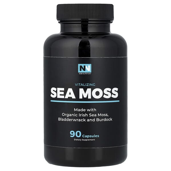 Nobi Nutrition, Sea Moss, 90 Capsules 5 Nobi Nutrition, Sea Moss, 90 Capsules