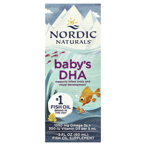 Nordic Naturals, Baby's DHA, 2 fl oz (60 ml)