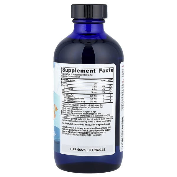 Alternative view of Nordic Naturals, Children's DHA™, Ages 1+, Great Strawberry, 8 fl oz (237 ml)