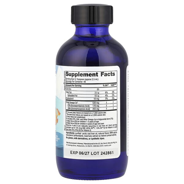 Alternative view of Nordic Naturals, Children's DHA™, Ages 1+, Strawberry, 4 fl oz (119 ml)