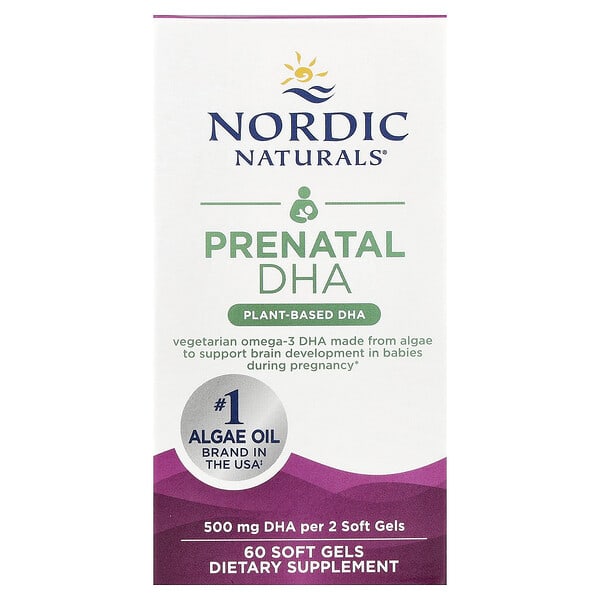 Nordic Naturals, Prenatal DHA, 60 Soft Gels (250 mg per Soft Gel)