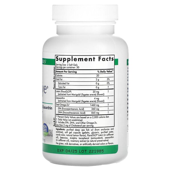 Alternative view of Nordic Naturals, ProDHA Eye, 60 Soft Gels