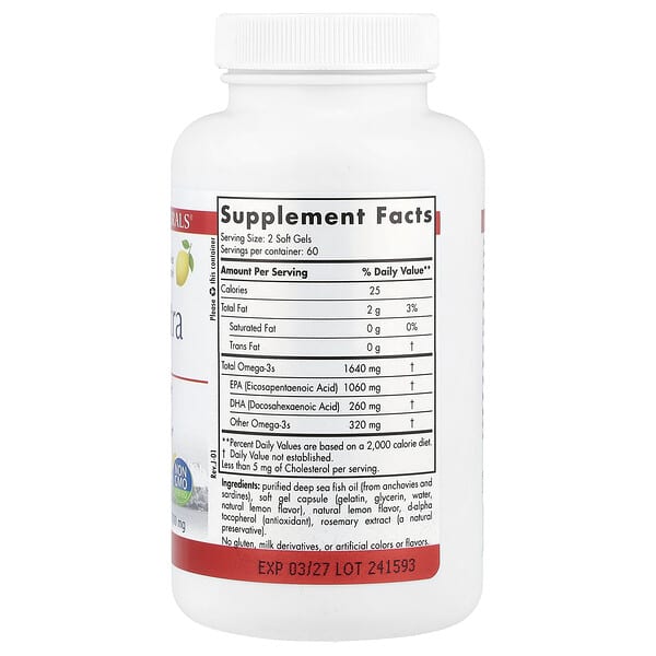 Alternative view of Nordic Naturals, ProEPA™ Xtra, Lemon, 120 Soft Gels