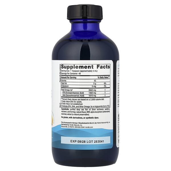 Alternative view of Nordic Naturals, Ultimate Omega®, Lemon, 8 fl oz (237 ml)