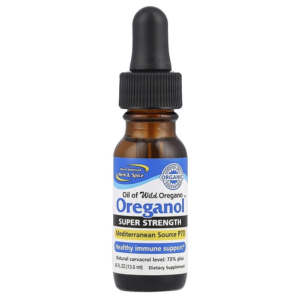 North American Herb & Spice, Oreganol™, Super Strength, 0.45 fl oz (13.5 ml)