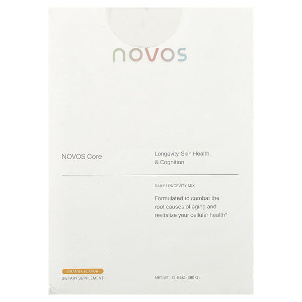 NOVOS, Novos Core, Orange, 30 Packets, 0.46 oz (13 g) Each