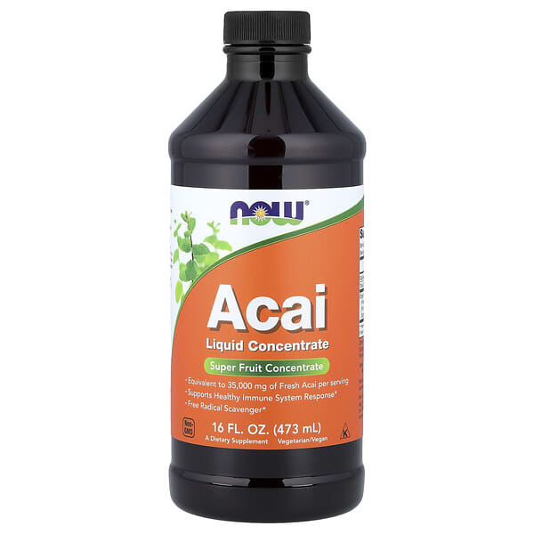 NOW Foods, Acai Liquid Concentrate, 16 fl oz (473 ml)