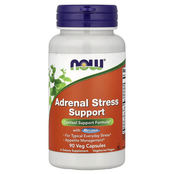 NOW Foods, Adrenal Stress Support, 90 Veg Capsules