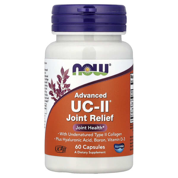 NOW Foods, Advanced UC-II® Joint Relief, 60 Capsules
