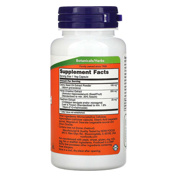 Alternative view of NOW Foods, Celery Seed Extract, 60 Veg Capsules
