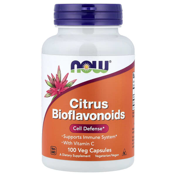 NOW Foods, Citrus Bioflavonoids, 100 Veg Capsules