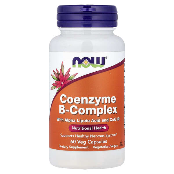 NOW Foods, Co-Enzyme B-Complex, 60 Veg Capsules
