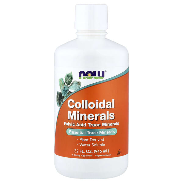 NOW Foods, Colloidal Minerals, 32 fl oz (946 ml)