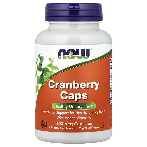 NOW Foods, Cranberry Caps, 100 Veg Capsules