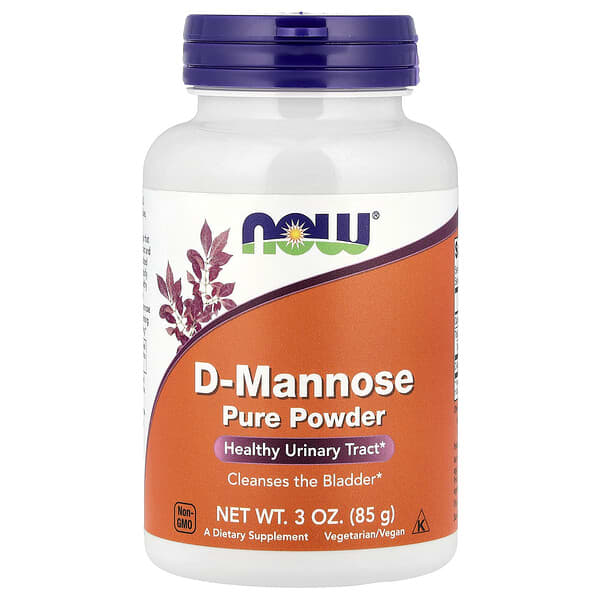 NOW Foods, D-Mannose Pure Powder, 3 oz (85 g)
