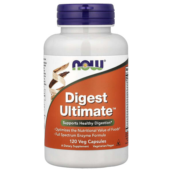 NOW Foods, Digest Ultimate™, 120 Veg Capsules