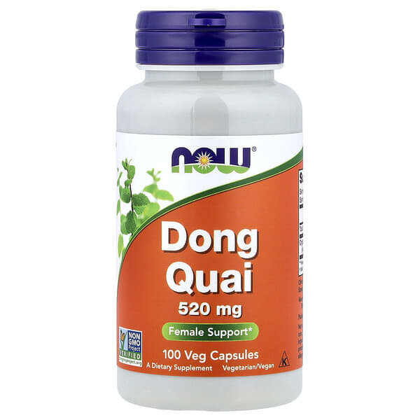 NOW Foods, Dong Quai, 520 mg, 100 Veg Capsules