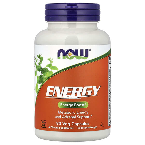 NOW Foods, Energy, 90 Veg Capsules