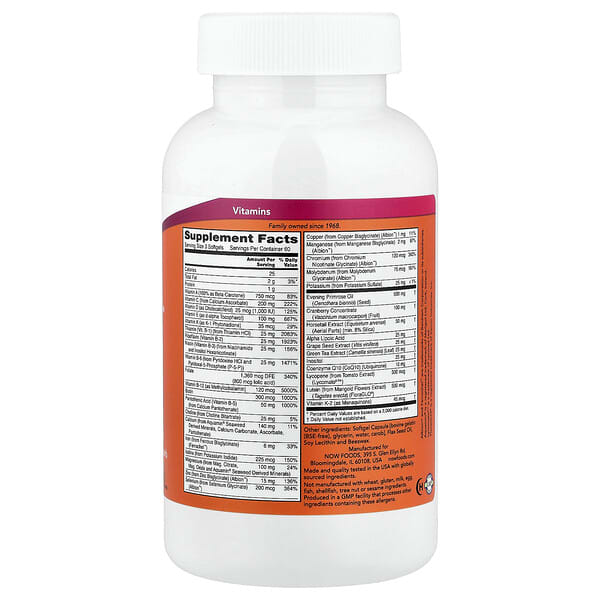 Alternative view of NOW Foods, EVE™, Superior Women's Multi, 180 Softgels