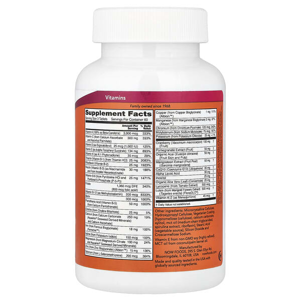 Alternative view of NOW Foods, EVE™, Superior Women's Multi, 180 Tablets