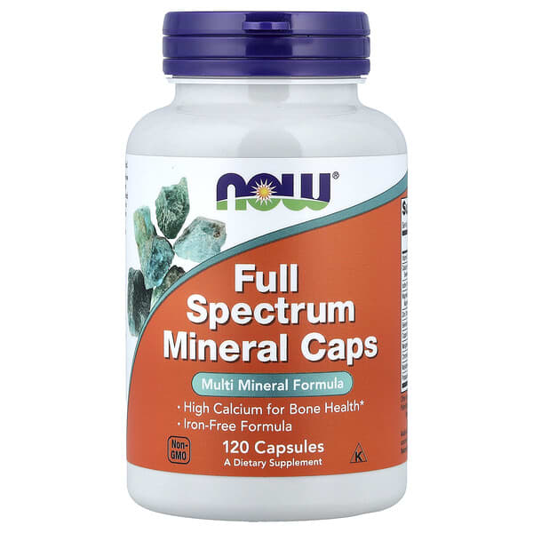 NOW Foods, Full Spectrum Mineral Caps, 120 Capsules