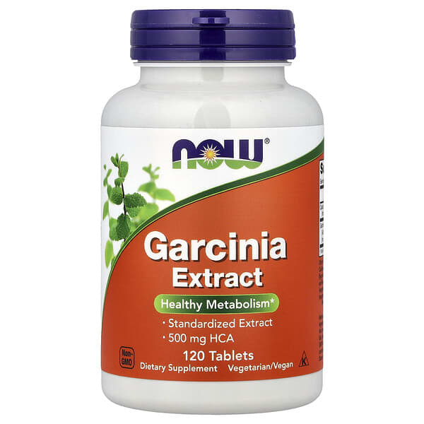 NOW Foods, Garcinia Extract, 120 Tablets