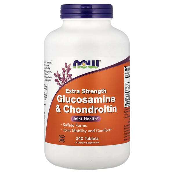 NOW Foods, Glucosamine & Chondroitin, 240 Tablets
