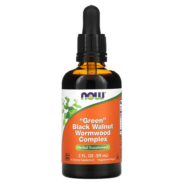 NOW Foods, Green Black Walnut Wormwood Complex, 2 fl oz (59 ml) 3 NOW Foods, Green Black Walnut Wormwood Complex, 2 fl oz (59 ml)
