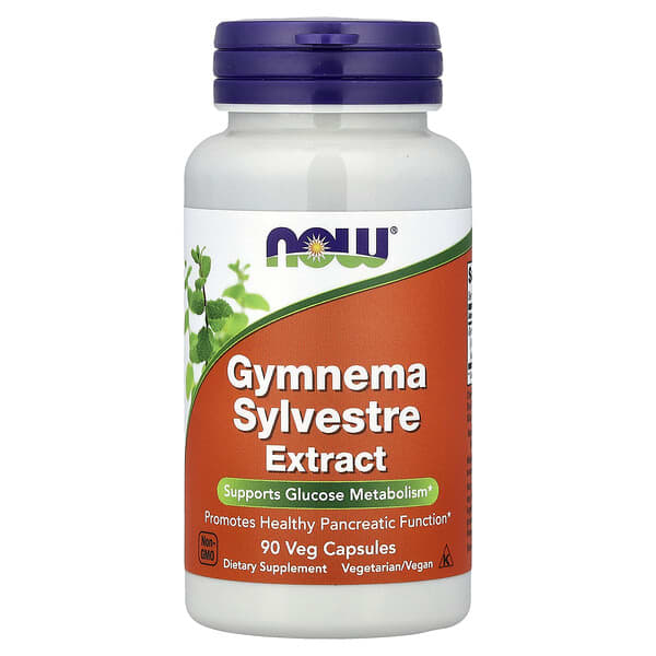 NOW Foods, Gymnema Sylvestre Extract, 90 Veg Capsules (400 mg per Capsule)