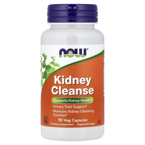 NOW Foods, Kidney Cleanse, 90 Veg Capsules