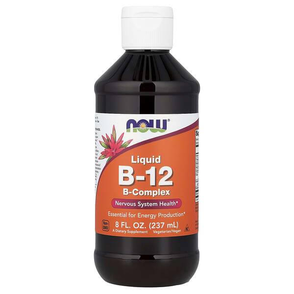 NOW Foods, Liquid B-12, 8 fl oz (237 ml)
